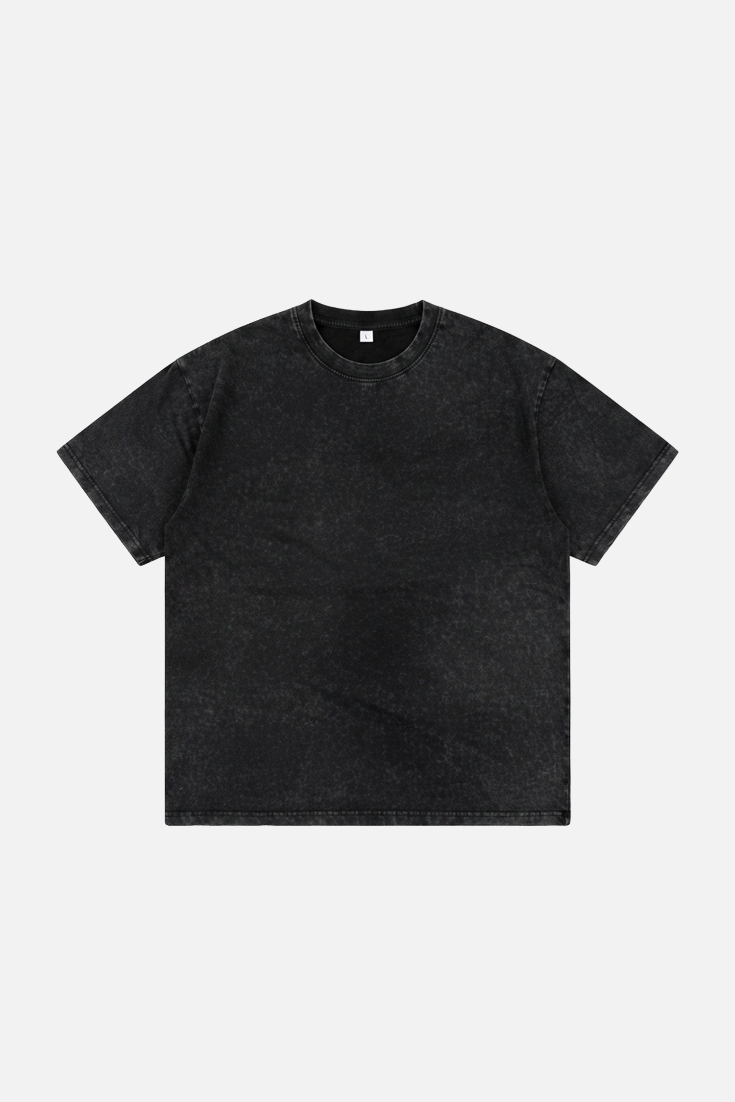 Playera Acid Wash Negro